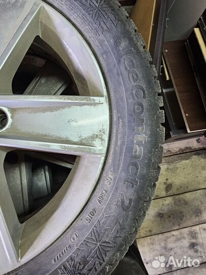 Зимние колеса на литых дисках