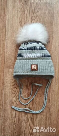 Шапочка дет на малыша