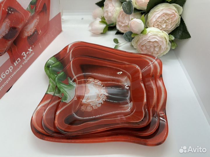 Декоративные тарелки 3шт Torix