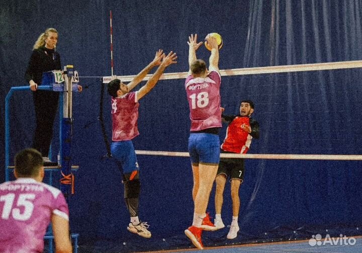 Тренировки по волейболу