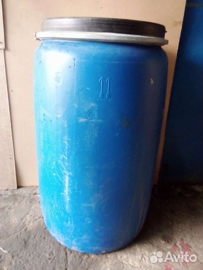 Бочка пластиковая пищевая 227 литров