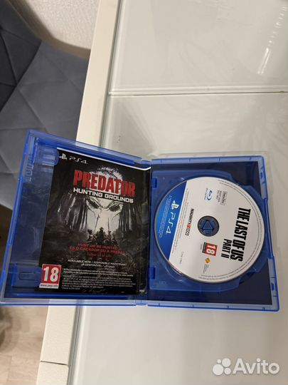 Диск на ps4 last of us part 2