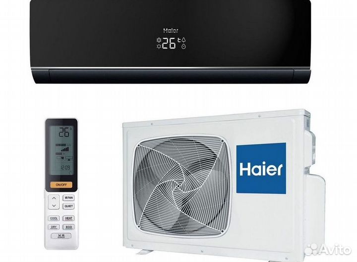 Сплит система с установкой