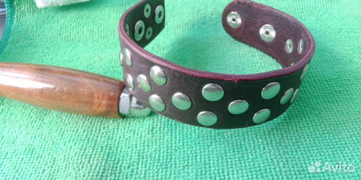 Напульсник из натуральной кожи
