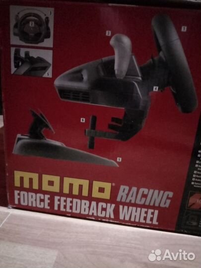 Игровой руль logitech momo racing