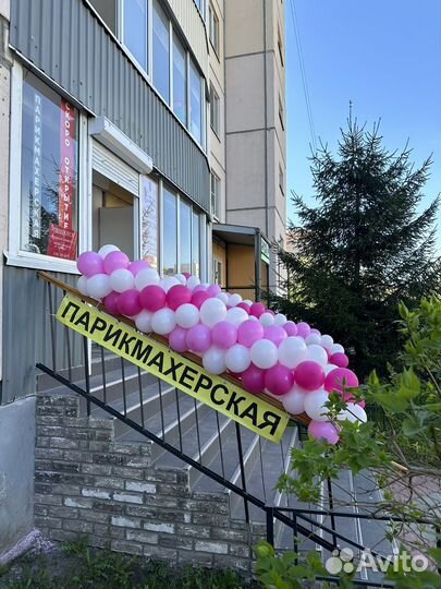 Арка из шаров на открытие магазина