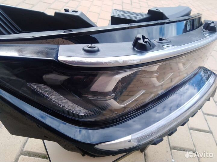 Лед фара Kia sorento4 (20-23) led 3 линзы