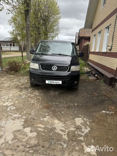 Volkswagen Multivan 2.5 МТ, 2008, 280 000 км