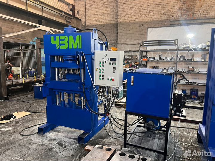 Пресс для производства технопланктона и макухи