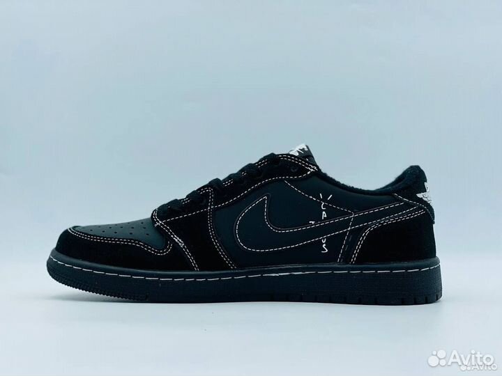 Кроссовки Nike air jordan 1 travis scott black pha