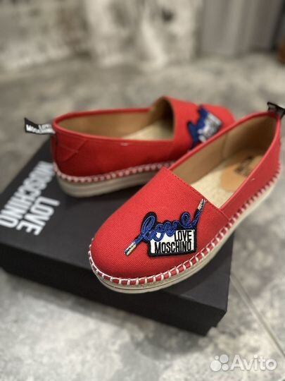 Эспадрильи Love Moschino