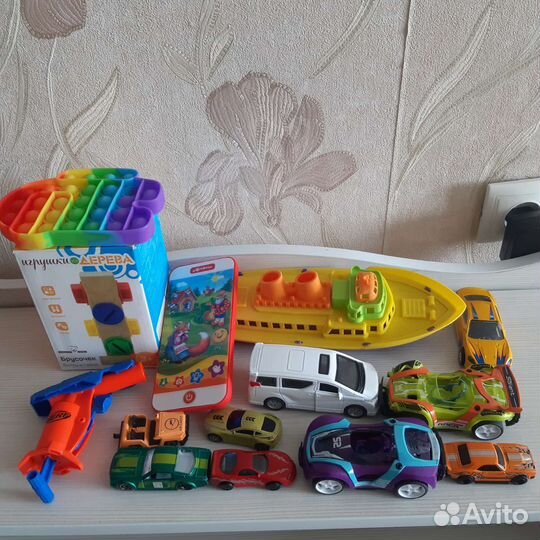 Игрушки пакетом для мальчика