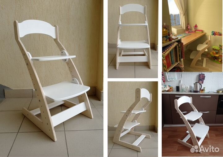 Детский растущий стул школьный и дошкольный