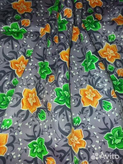 Ткани советские сатин и ситец СССР