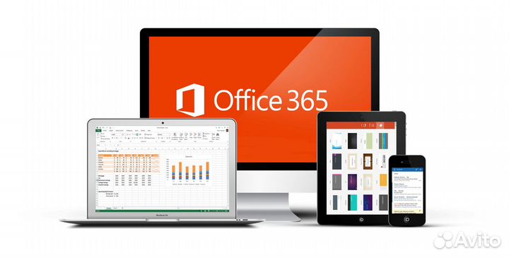Microsoft Office 365 / 1 год / 1Tb / Лицензия