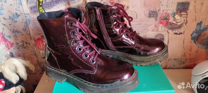 Ботинки девичьи,34 р