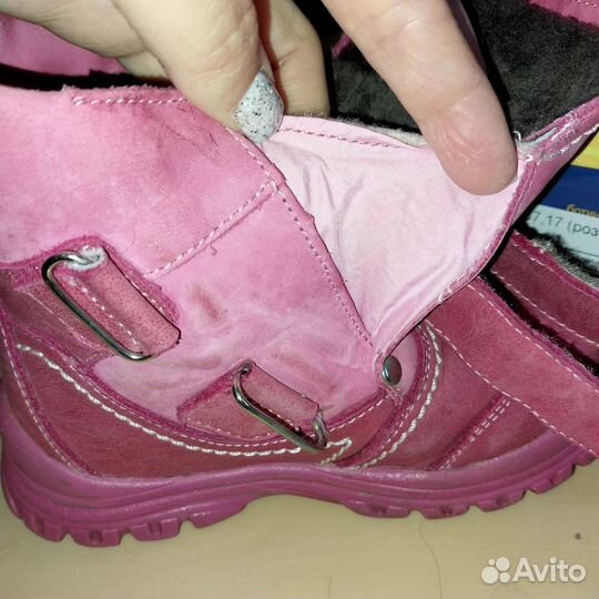 Зимние сппожки для девочки