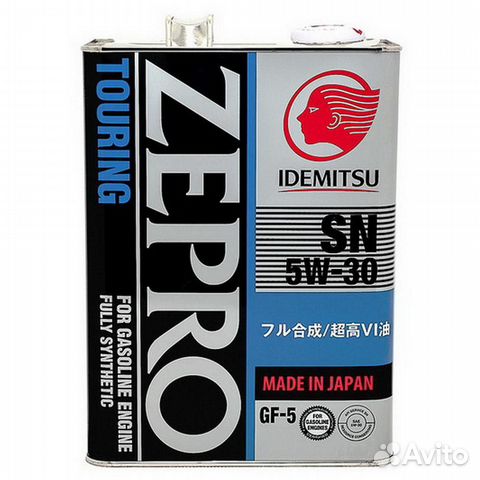 Моторное масло idemitsu Zepro Touring 5W-30 4 л