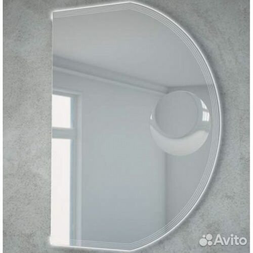 Зеркало Cezares 60 с LED подсветкой 45029 Хром