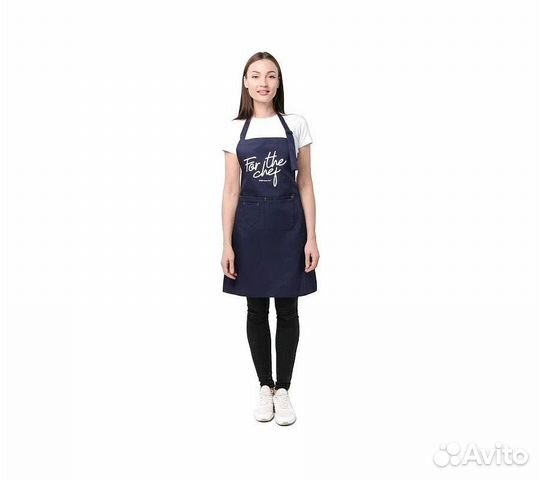 Фартук кухонный Home One саржа темно-синий