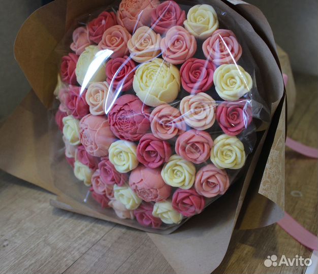 Шоколадный букет учителю