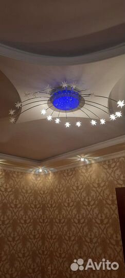 Люстра со звёздочками и светильники