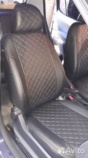 Авточехлы из экокожи на Skoda Fabia 2 от Автопилот