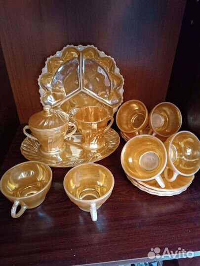 Сервиз чайный Anchor Hocking США