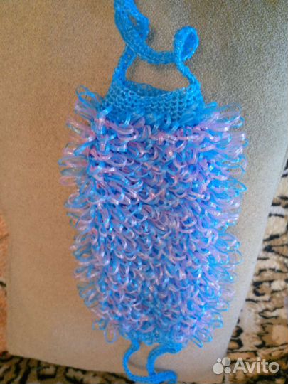 Мочалка ручной работы