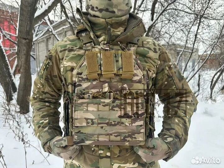 Бронежилет 5 класс плитами и подсуками
