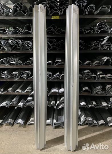 Порог левый Skoda Fabia 2007-2014 (полный профиль)