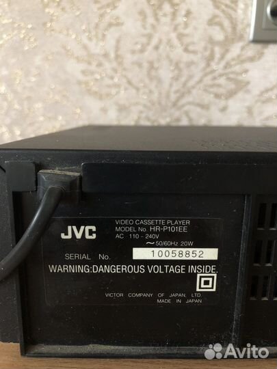 Видеомагнитофон JVC япония