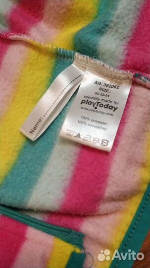 Флисовая кофта Reima, Play today