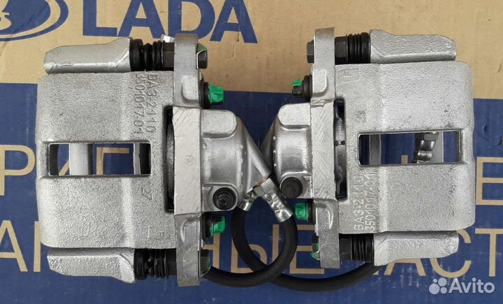 Суппорт 2112 в сборе ваз передний новый пара