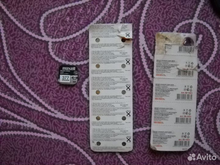 Батарейки (элементы питания) Japan / China