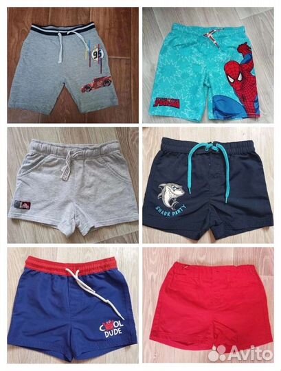 Шорты и футболки на мальчика