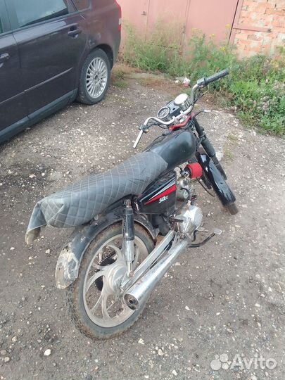 Мотоцикл/мопед альфа с двигателем 110кубов