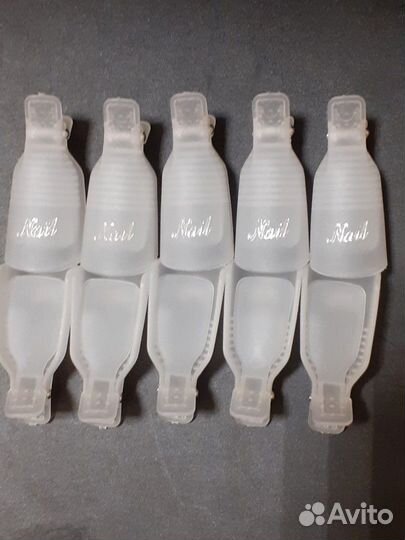 Зажим-клипсы для снятия гель-лака