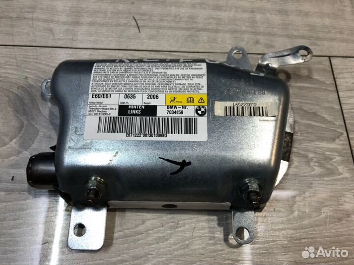 Airbag двери задний левый Bmw 530I E60 N52B30