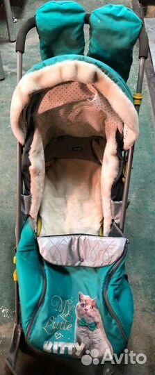 Санки коляска зимние