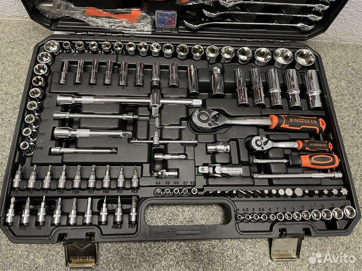 Набор инструментов 160 предметов трещотки 72 зуба