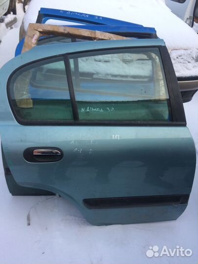 Дверь задняя Nissan Almera N16