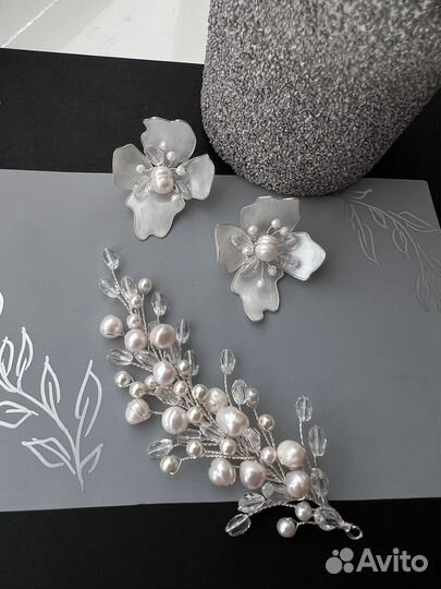 Свадебные украшения в волосы