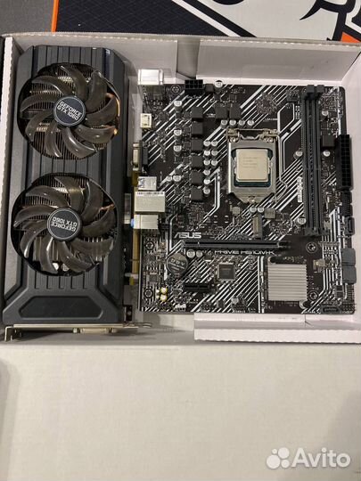 I510400+GTX1060 3GB+asus prime H510M-K+бп500W