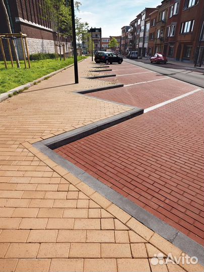 Укладка тротуарной плитки брусчатки под ключ