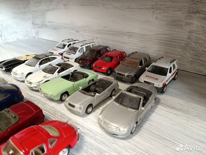 Модели машинок Mercedes