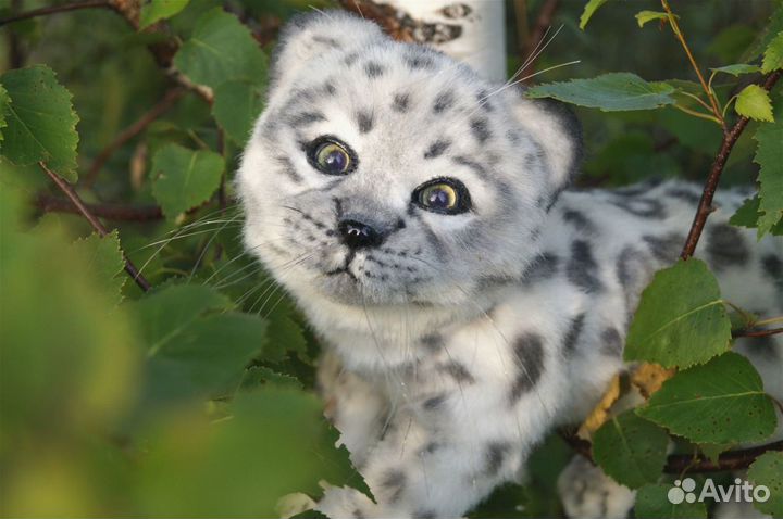 Барсёнок (игрушка интерьерная реалистичная)