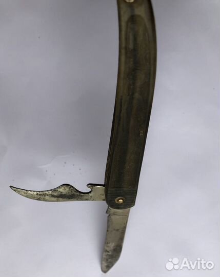 Нож перочинный СССР, рыбы, павлово
