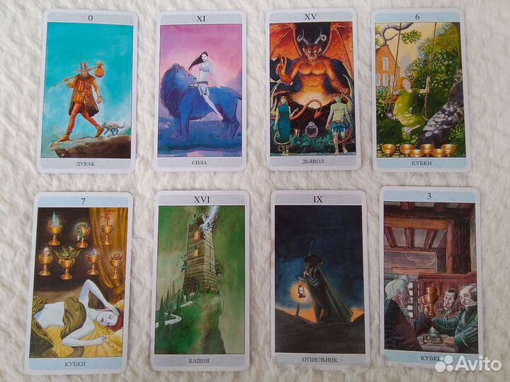 Секретное Таро, Оракул, Карты