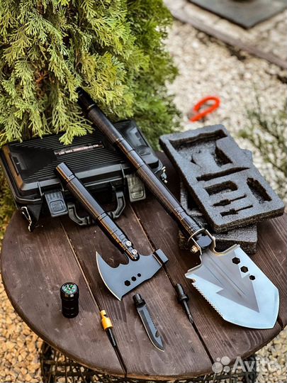 Нож лопата топор комплект 13в1